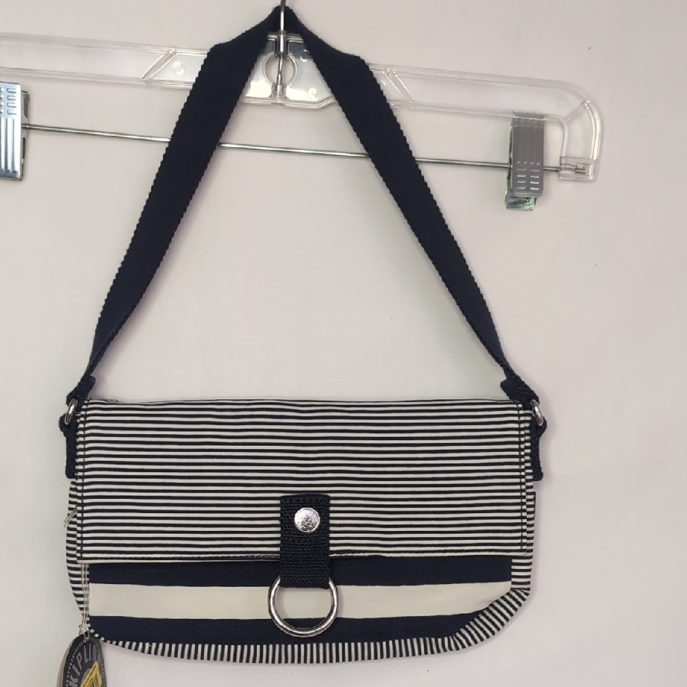 Kipling Striped Small Shoulder Bag